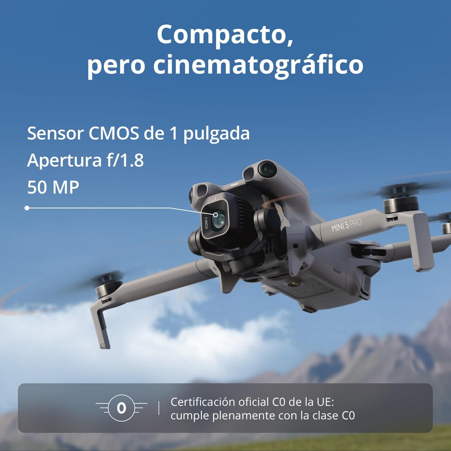 DJI Mini 5 Pro Fly More Combo – Drone 4K Profesional con DJI RC-N3 (Certificado C0)