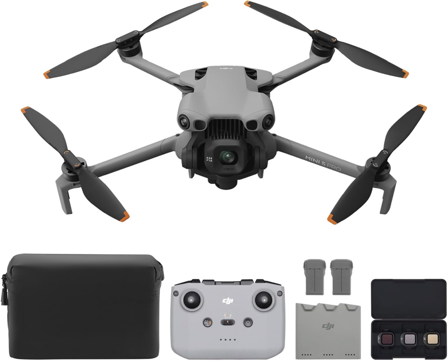 DJI Mini 5 Pro Fly More Combo – Drone 4K Profesional con DJI RC-N3 (Certificado C0)