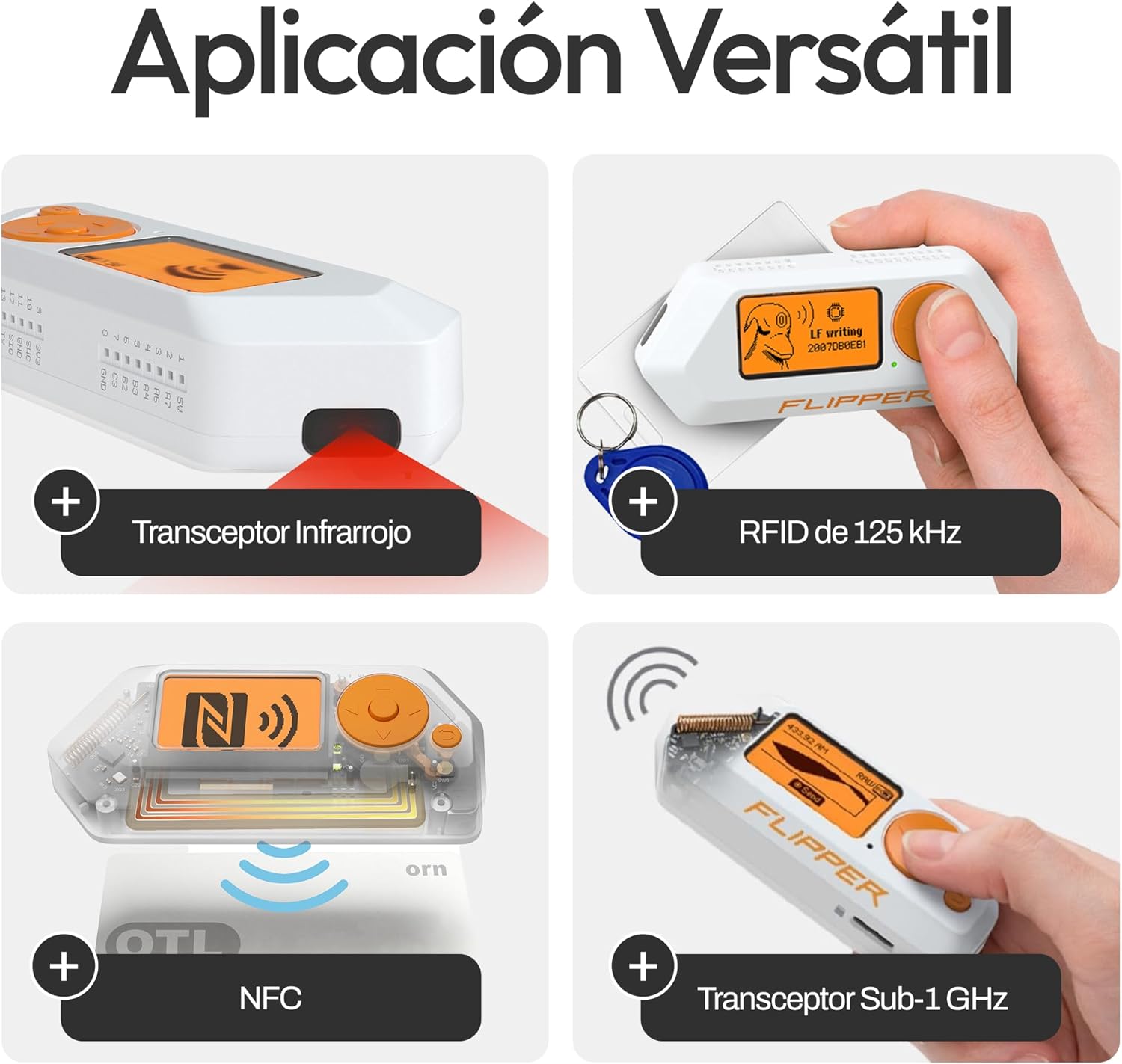 Flipper Zero Starter Full Set – Dispositivo Multi-Herramienta